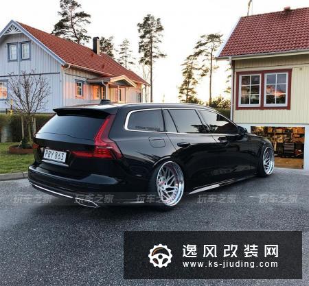 还在等全新沃尔沃V60上市？全球首例低趴改装已经出来了