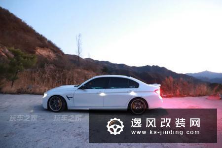宝马3系整车改装案例 酒喷大中冷装车