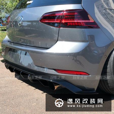 高尔夫GTI 7.5代刷二阶，改装气动避震兼顾姿态