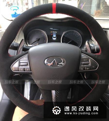 英菲尼迪Q50L2.0T改装后继续改,网友:改装的钱也够上XX车了
