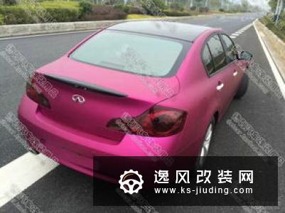 广东车友两年改装英菲尼迪QX70，车上的配件都是精品