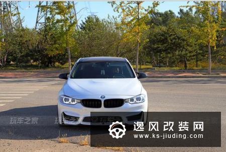 宝马3系整车改装案例 酒喷大中冷装车