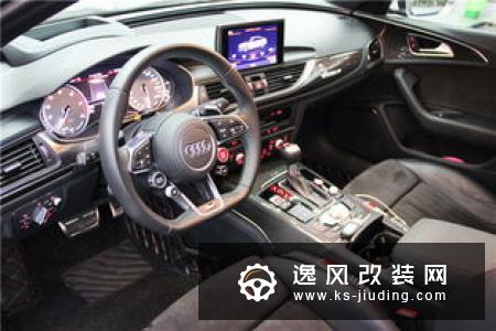 奥迪A3 1.4T改装案例 极光蓝S3外观达成