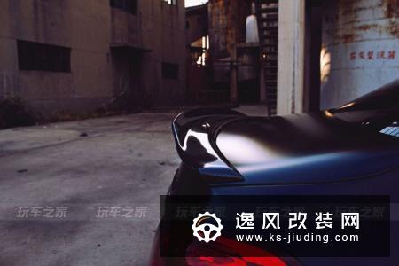 奔驰C级黑武士风格改装，帅气身影的背后有不被理解偏见