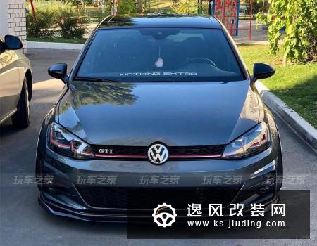 高尔夫GTI 7.5代刷二阶，改装气动避震兼顾姿态