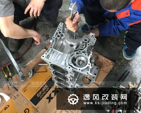铃木雨燕1.5L改1.8L  发动机改装过程