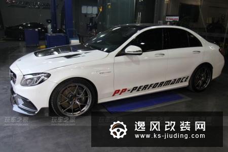660匹奔驰C63 W205改装之路 西装暴徒诞生记