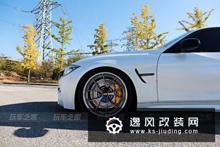 宝马3系整车改装案例 酒喷大中冷装车