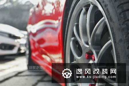 手动红色十代思域坎坷的改装之路