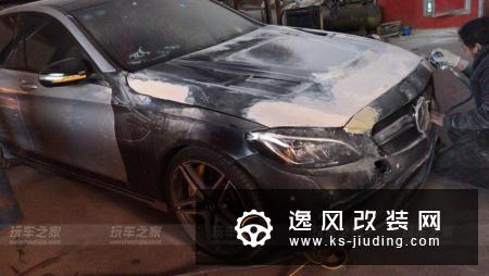 车友手动打造 独一无二的奔驰C级改装车