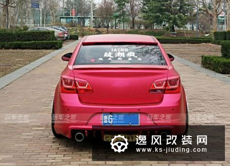 骚到不行的经典科鲁兹改装案例，开到哪都会引起围观