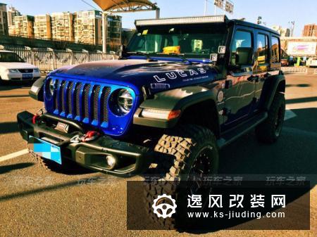 18款牧马人JL 3.5寸升高改装案例 37大脚更显精神