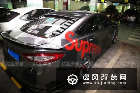 这辆蒙迪欧还在用绞牙你信吗？定制机盖背后居然如此个性
