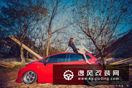 蛋蛋的个性红飞度改装案例  内附车模大片