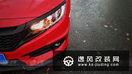 手动红色十代思域坎坷的改装之路