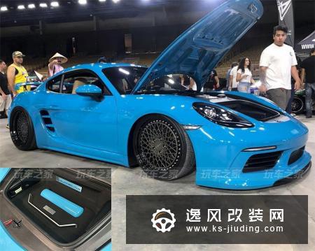 首例保时捷718 Cayman改装气动避震 低趴气质不输911