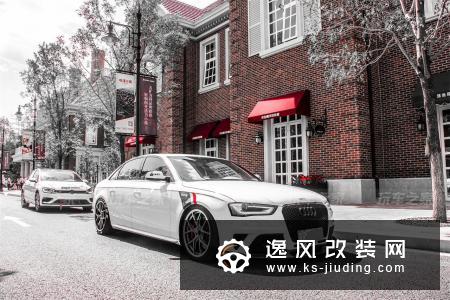 DIY迷彩车衣，这辆奥迪A4L朝着目标不断改装进化