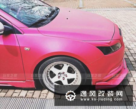 骚到不行的经典科鲁兹改装案例，开到哪都会引起围观