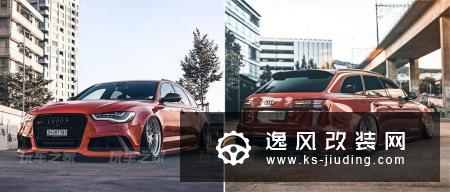 全新一代奥迪A6旅行版（C8）改装案例 手工宽体坑堪称完美