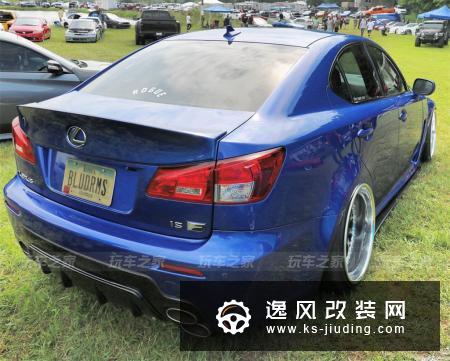 大排量猛兽也玩低趴，雷克萨斯IS F改装后兼顾性能和姿态