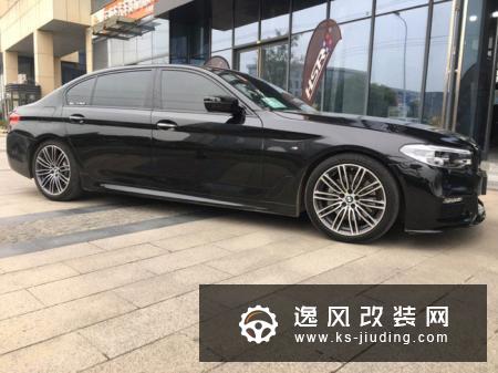 2018款宝马5系G38改装案例 低调黑武士