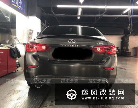 英菲尼迪Q50L2.0T改装后继续改,网友:改装的钱也够上XX车了