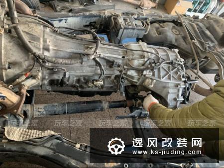 陈田卖拆车发动机5700变速箱分动箱