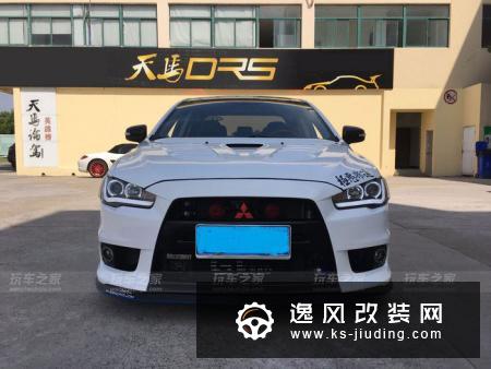 上海车友两年改装三菱翼神 最终轮上185匹