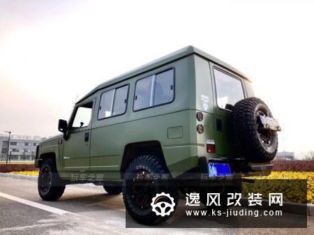 这才是硬派越野SUV，北汽勇士三门六座版改装案例