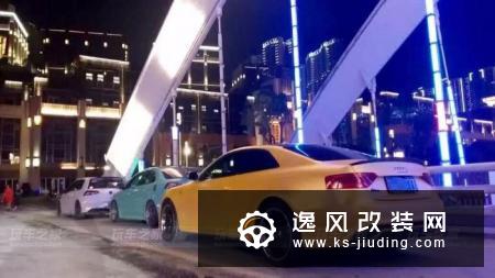 红到外国的网红奥迪A5改装车，定制宽体打造有个性的改装车