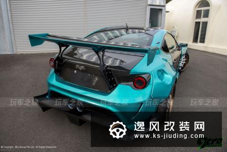 丰田86改装Varis宽体套件 HKS GTIII涡轮增压套件加持