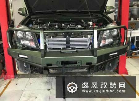 哈弗H5柴油版3寸升高 改装4.55前后桥速比