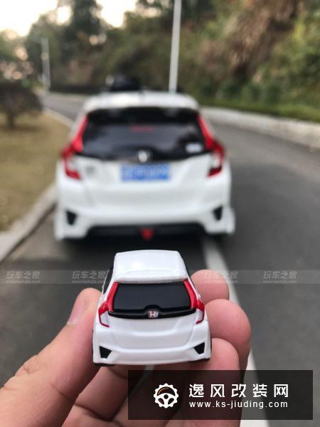 提车六十天，这辆飞度改装之后有着很帅的竞技范