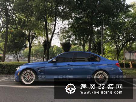 玩车离不开老婆的支持，宝马320i一年改装总结，BBS LM上身
