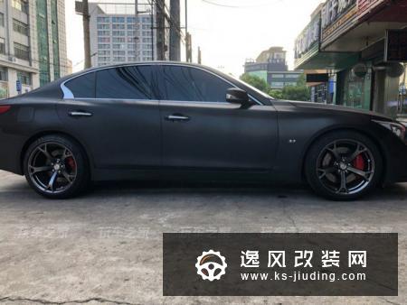 英菲尼迪Q50L2.0T改装后继续改,网友:改装的钱也够上XX车了