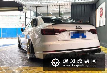 奥迪A4L改装案例车主小桀自广东江门