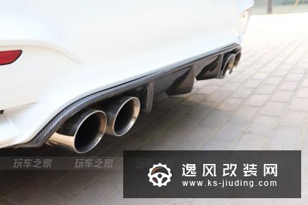 宝马3系整车改装案例 酒喷大中冷装车