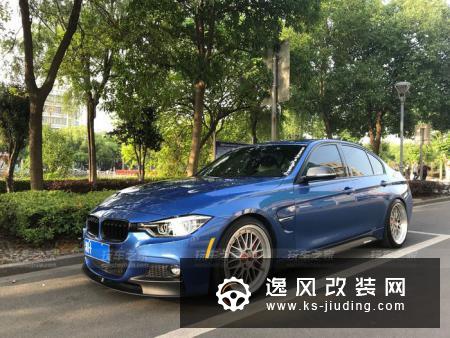 玩车离不开老婆的支持，宝马320i一年改装总结，BBS LM上身