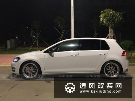 一辆完成度80%的七代高尔夫改装之路