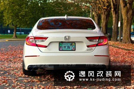 简洁至上，十代雅阁1.5T改装气动低趴风格