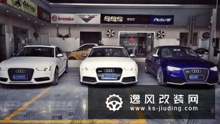 红到外国的网红奥迪A5改装车，定制宽体打造有个性的改装车