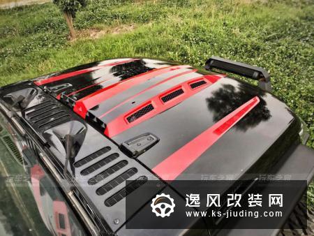 北京BJ40 PLUS全车改装案例 霸气外观看着就足够迷人