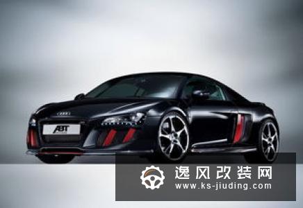 红到外国的网红奥迪A5改装车，定制宽体打造有个性的改装车