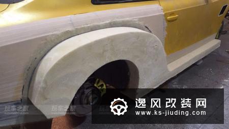 红到外国的网红奥迪A5改装车，定制宽体打造有个性的改装车