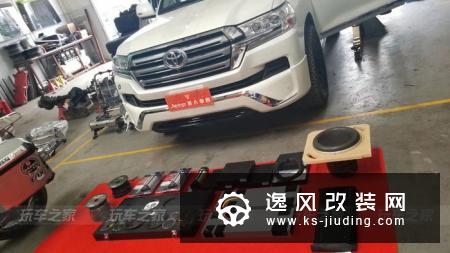 兰德酷路泽中东版改装案例 越野性能与音响升级