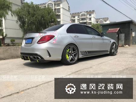车友手动打造 独一无二的奔驰C级改装车