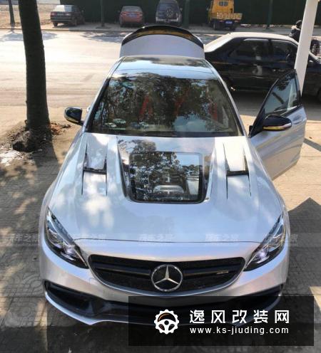 车友手动打造 独一无二的奔驰C级改装车