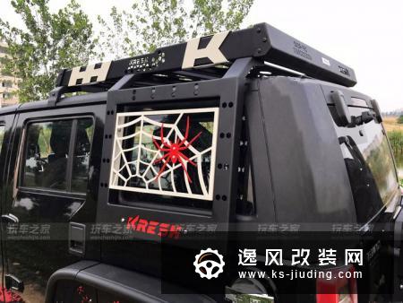 北京BJ40 PLUS全车改装案例 霸气外观看着就足够迷人