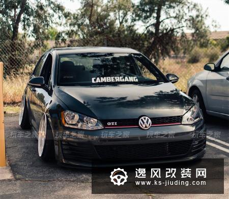 从四代换到七代高尔夫GTI，改装完美贴地卡边姿态