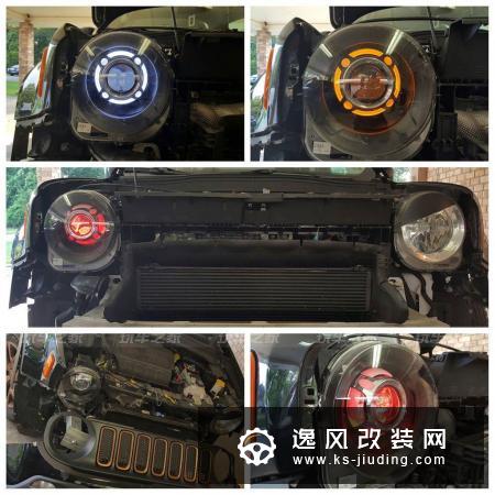 买了辆Jeep自由侠玩改装，不改升高玩起了宽体低趴风格